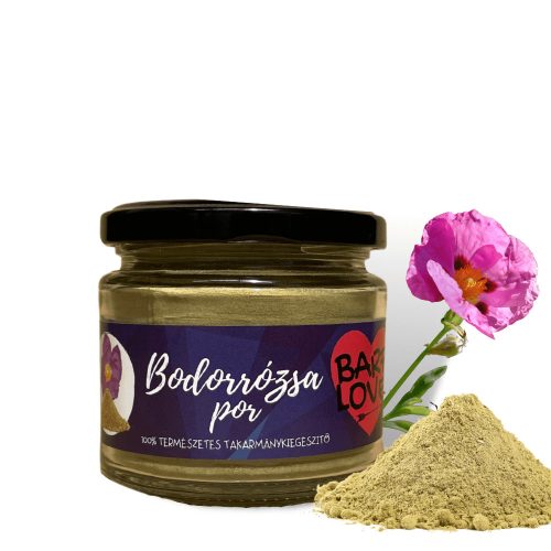 100% Bodorrózsa por kutyáknak 90 g - BARF LOVE